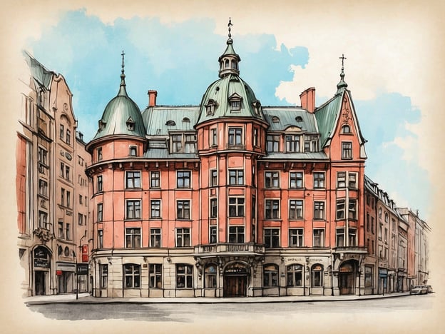 Auf dem Bild ist ein historisches Gebäude zu sehen, das durch seine markante Architektur und die auffällige Fassade besticht. Es könnte das Jenisch Haus sein, das mit seiner eleganten Form und den charakteristischen Türmen ein wichtiges kulturelles Erbe darstellt.Die Geschichte des Jenisch Hauses ist eng mit der jenischen Kultur verbunden, die traditionell von einer Gemeinschaft geprägt ist, die oft als Randgruppe betrachtet wurde. In dem Gebäude, das heute Teil eines Museums ist, werden die Herausforderungen und der Lebensstil der Jenischen anschaulich dargestellt. Es zeigt, wie dieses historische Erbe bewahrt und gewürdigt wird, während gleichzeitig die soziale und kulturelle Bedeutung der Jenischen in der Gesellschaft thematisiert wird.Das Jenisch Haus ist somit nicht nur architektonisch bemerkenswert, sondern auch ein Ort der Erinnerung und des Lernens über eine einzigartige Kultur.