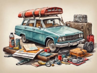 Welche Ausstattung wird für einen Roadtrip benötigt?