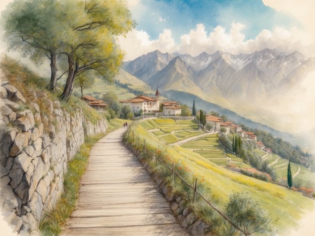 Atemberaubende Aussichten: Der Tappeinerweg, Merans schönster Panoramaweg