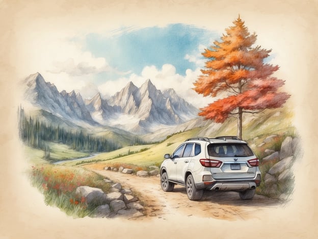 Auf dem Bild ist eine malerische Landschaft mit Bergen, Wiesen und einem weißen Auto zu sehen. Diese Szenerie bietet zahlreiche Erholungsmöglichkeiten in der Natur. Man könnte beispielsweise:1. **Wanderungen** unternehmen, um die wunderschönen Berglandschaften zu erkunden.2. **Picknicken** in der Wiese, um die Ruhe der Natur zu genießen.3. **Fotografieren** der beeindruckenden Landschaften und der bunten Pflanzen.4. **Naturbeobachtungen** machen, um Vögel und andere Tiere in ihrem Lebensraum zu sehen.5. **Fahrradtouren** auf den unbefestigten Straßen unternehmen und die frische Luft genießen.Diese Aktivitäten fördern Entspannung und ein Gefühl der Verbundenheit mit der Natur.