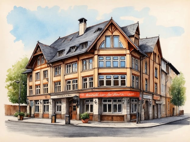 Das Bild zeigt ein eindrucksvolles Gebäude im Stil der Krameramtsstuben, das durch seine markante Architektur besticht. Die charakteristischen Merkmale dieser Art von Bauwerken sind das Fachwerk, die ausgefallenen Dachlinien und die großen Fenster, die Licht ins Innere lassen.Die Krameramtsstuben wurden im 17. Jahrhundert in Hamburg erbaut und dienten ursprünglich als Wohnräume für die Mitglieder der Kaufmannszunft. Diese Gebäude repräsentieren nicht nur die Handelsgeschichte der Stadt, sondern auch die sozialen Strukturen, die im damaligen Hamburg vorherrschten. Die Architektur dieser Stuben verbindet Funktionalität mit ästhetischen Ansprüchen und spiegelt die Reichtum und den Einfluss der Kaufleute dieser Zeit wider.Darüber hinaus dienen solche Gebäude heute oft als kulturelle Erbe-Stätten und haben eine wichtige Bedeutung für das Stadtbild sowie die Identität Hamburgs.