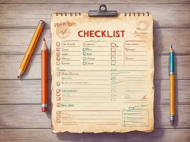 Kostenlose Vorlage: Deine Checkliste für den perfekten Urlaub