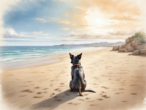 Auf dem Bild ist ein Hund zu sehen, der am Strand sitzt und auf die Ostsee schaut. Die Ostsee ist der ideale Ort für einen Urlaub mit Hund aus mehreren Gründen:1. **Hundestrände**: Es gibt viele Hundestrände, an denen Hunde frei herumtollen und im Wasser spielen dürfen.2. **Naturerlebnisse**: Die reizvolle Küstenlandschaft bietet zahlreiche Möglichkeiten für ausgedehnte Spaziergänge in der Natur, sei es am Strand oder in den umliegenden Wäldern.3. **Hundfreundliche Unterkünfte**: Viele Hotels und Ferienwohnungen an der Ostsee heißen Hunde willkommen, sodass man bequem mit seinem vierbeinigen Freund reisen kann.4. **Aktivitäten**: Es gibt viele Aktivitäten, die man gemeinsam mit dem Hund unternehmen kann, von Strandspielen bis zu Wanderungen.5. **Gemütliche Atmosphäre**: Die entspannte Stimmung an der Ostsee macht es einfach, einen entspannten Urlaub mit dem Hund zu verbringen.Alles in allem bietet die Ostsee hervorragende Bedingungen für einen gelungenen Urlaub mit deinem Hund!