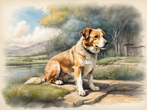Auf dem Bild ist ein Hund zu sehen, der in einer schönen, naturbelassenen Umgebung sitzt, umgeben von Wiesen und Bäumen. Wenn Sie mit Ihrem Hund Urlaub in Bayern machen möchten, gibt es einige der besten Urlaubsregionen für Hundebesitzer:1. **Bayerischer Wald**: Ideal für lange Wanderungen und hundefreundliche Unterkünfte.2. **Chiemgau**: Zahlreiche Seen und Berge bieten Abenteuer für Hunde und ihre Besitzer.3. **Allgäu**: Wunderschöne Landschaften und viele Wege, die sich gut für Hundespaziergänge eignen.4. **Fränkische Schweiz**: Malerische Dörfer und abwechslungsreiche Natur laden zu Erkundungen ein.5. **Berchtesgadener Land**: Atemberaubende Berglandschaften und hundefreundliche Wanderwege.Diese Regionen sind perfekt, um mit Ihrem vierbeinigen Freund die Natur zu genießen!