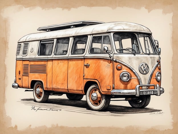 Auf dem Bild ist ein Volkswagen-Bus zu sehen, der in orange und weiß gestaltet ist. Solche Fahrzeuge sind oft mit dem Gefühl von Freiheit und Abenteuer verbunden, was für viele Reisende ansprechend ist.Was ist nachhaltiges Reisen? Es bedeutet, beim Reisen umweltbewusste und sozial verantwortliche Entscheidungen zu treffen, um die negativen Auswirkungen auf die Umwelt und die lokale Kultur zu minimieren. Dazu zählt die Wahl von umweltfreundlichen Transportmitteln, die Unterstützung lokaler Wirtschaften und die Beachtung kultureller Aspekte.