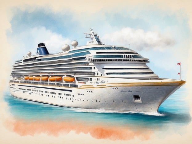 Auf dem Bild ist ein Kreuzfahrtschiff zu sehen, das vermutlich das Mein Schiff 4 darstellt. Dieses Schiff gehört zur Flotte der TUI Cruises und ist bekannt für seinen modernen Komfort und zahlreiche Annehmlichkeiten.Mein Schiff 4 bietet eine Vielzahl von Restaurants, Bars, Wellnessbereichen und Unterhaltungsmöglichkeiten. Es hat eine Kapazität für mehrere tausend Passagiere und fährt zu verschiedenen Reisezielen im Mittelmeer und darüber hinaus. Das Design ist elegant und einladend, ideal für einen entspannten Urlaub auf dem Wasser.