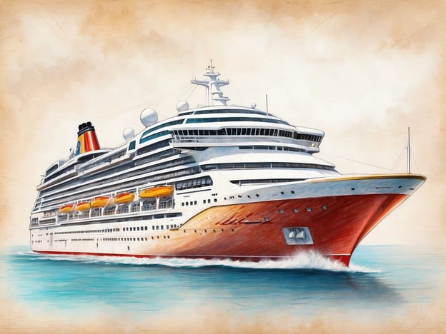 Auf dem Bild ist ein großes Kreuzfahrtschiff abgebildet, das anmutig im Wasser fährt. Es gehört zu der Mein Schiff-Flotte, speziell zur Mein Schiff 6, die für ihre modernen Annehmlichkeiten und eleganten Designs bekannt ist.Die Mein Schiff 6 bietet den Passagieren eine Vielzahl von Einrichtungen, darunter Restaurants, Bars, Pools und Wellnessbereiche. Es ist bekannt für das Konzept des „Premium Alles Inklusive“, das ein umfangreiches Angebot an Speisen und Getränken umfasst.Zusätzlich legt das Schiff großen Wert auf Entspannung und Freizeitgestaltung, was es zu einer beliebten Wahl für Kreuzfahrt-Touristen macht. Die Außenansicht auf dem Bild zeigt die typische elegante Linienführung und die charakteristischen Farben des Schiffs, die es sofort erkennbar machen.