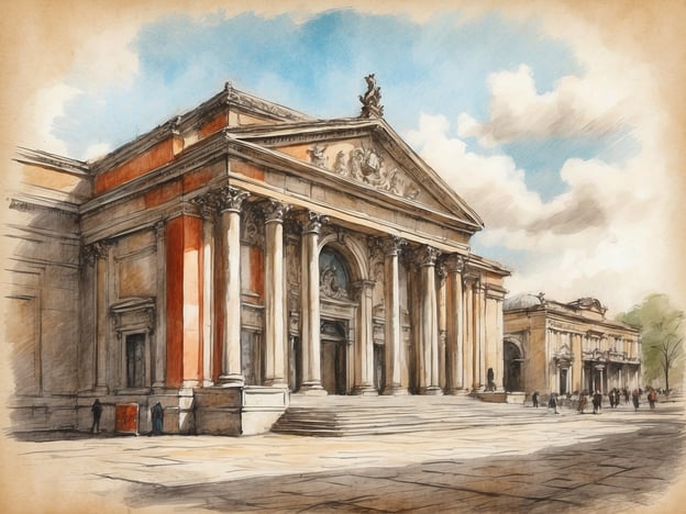 Auf dem Bild könnte eine beeindruckende architektonische Struktur zu sehen sein, die möglicherweise an das Museo del Prado in Madrid erinnert. Diese Institution ist bekannt für ihre umfangreiche Sammlung europäischer Kunst und ist ein bedeutendes kulturelles Highlight in Spanien.
Ein Besuch in Madrid bietet die Möglichkeit, nicht nur die Meisterwerke von Künstlern wie Velázquez und Goya zu bewundern, sondern auch die Schönheit des historischen Gebäudes selbst zu erleben, das im Neoklassizismus entworfen wurde.
Zusätzlich könnte die Umgebung mit ihren eleganten Plätzen, Cafés und anderen historischen Gebäuden ebenfalls kulturelle Schätze bieten, die die Vielfalt und den Reichtum der spanischen Geschichte widerspiegeln.