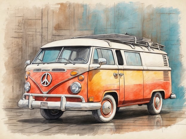 Auf dem Bild ist ein klassischer VW-Bus zu sehen, der in warmen Farben gestaltet ist.Eine Reiseabbruchversicherung bietet mehrere Vorteile und Leistungen, die für Reisende wichtig sein können:1. **Finanzielle Absicherung**: Im Falle eines unerwarteten Abbruchs der Reise, etwa durch Krankheit oder einen familiären Notfall, erstattet die Versicherung die bereits gezahlten Reisekosten.2. **Umbuchungsgebühren**: Oft übernimmt die Versicherung auch die Kosten für Umbuchungen oder zusätzliche Gebühren, die durch die Reiseänderung entstehen.3. **Schutz bei Rückreise**: Sollte eine sofortige Rückreise notwendig werden, wird auch diese unter Umständen abgedeckt.4. **Beratung und Unterstützung**: Viele Versicherungen bieten eine 24/7-Hotline, die im Notfall Unterstützung und Beratung bereitstellt.5. **Einfache Abwicklung**: Im Vergleich zu anderen Versicherungsleistungen sind die Ansprüche meist relativ unkompliziert zu beantragen, was eine schnelle Rückerstattung ermöglicht.Eine Reiseabbruchversicherung kann somit ein wichtiger Schutz für unvorhergesehene Ereignisse während der Urlaubszeit sein.