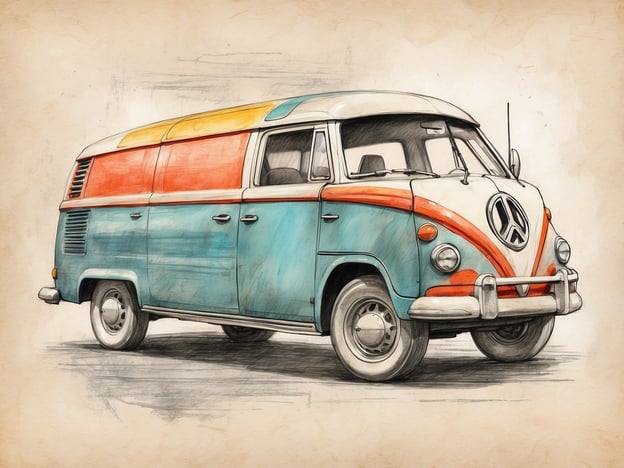 Auf dem Bild ist ein nostalgischer VW-Bus zu sehen, der in bunten Farben lackiert ist.Reiseschutz ist wichtig, weil er Reisende vor unerwarteten Ereignissen schützt, wie z.B. Krankheit, Unfällen oder Stornierungen von Reisen. Ein guter Reiseschutz kann finanzielle Verluste vermeiden und einen sichereren und entspannteren Urlaub ermöglichen. So kann man sich voll und ganz auf das Reisen konzentrieren, ohne sich Sorgen um unvorhergesehene Probleme machen zu müssen.