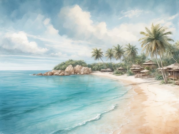 Auf dem Bild sieht man einen wunderschönen Strand mit klarblauem Wasser, weißen Sandstränden und Palmen. Solche Landschaften kann man auf Dhiffushi erleben, einer der maledivischen Inseln, die für ihre atemberaubende Natur bekannt sind.Hier gibt es viele Aktivitäten, die man genießen kann. Zum Beispiel:1. **Schnorcheln und Tauchen**: Die Gewässer um Dhiffushi sind ideal, um die farbenfrohe Unterwasserwelt zu erkunden.2. **Strandspaziergänge**: Man kann gemütlich am Strand entlang spazieren und die ruhige Atmosphäre genießen.3. **Sightseeing**: Die Insel selbst hat charmante Strukturen und die Möglichkeit, die lokale Kultur zu entdecken.4. **Wassersport**: Aktivitäten wie Kanufahren oder Stand-Up-Paddling locken Abenteuerlustige an.5. **Entspannung**: Die friedlichen Strände laden zum Entspannen und Sonnenbaden ein.Dhiffushi bietet somit eine perfekte Kombination aus Abenteuer und Erholung in einer traumhaften Umgebung.