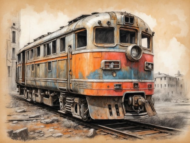 Auf dem Bild ist eine alte, verrostete Lokomotive zu sehen, die auf einer verlassenen Gleisanlage steht. Die Farben sind verblasst, und die Lok hat ein nostalgisches Aussehen, das an vergangene Zeiten erinnert.
In Osnabrück gibt es viele verlassene Orte, sogenannte „Lost Places“, die eine interessante Geschichte erzählen. Die Stadt hat eine reiche industrielle Vergangenheit, und viele dieser Orte, wie alte Bahnhöfe und Gleisanlagen, zeugen von der Bedeutung des Schienenverkehrs in der Region. Diese Lost Places sind oft von der Natur zurückerobert und bieten eindrucksvolle Einblicke in die früheren Zeiten der Industrie und des Handels. Die Lokomotive könnte Teil eines solchen Ortes sein, an dem die Geschichten der Vergangenheit lebendig bleiben.