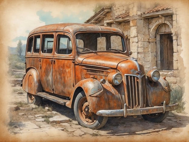 Auf dem Bild ist ein alter, rostiger Wagen zu sehen, der vor einer leicht zerfallenen, steinernen Gebäude-Ruine steht. Diese Szene spiegelt die Schönheit des Verfalls wider und eignet sich hervorragend für die Fotografie von Lost Places in Kroatien. Hier sind einige Tipps, um den Charme solcher Motive einzufangen:
1. **Natürliches Licht nutzen**: Fotografiere während der goldenen Stunde, um weiche Schatten und warme Farben zu erhalten.
2. **Ebenen einbauen**: Suche nach verschiedenen Ebenen in der Komposition, z.B. Vordergrund, Mittelgrund und Hintergrund, um Tiefe zu erzeugen.
3. **Details hervorheben**: Konzentriere dich auf rustikale Details, wie Rost, zerfallene Fenster oder die Struktur des Gebäudes.
4. **Perspektive variieren**: Experimentiere mit verschiedenen Blickwinkeln – seitlich, schräg oben oder sogar aus geringer Höhe, um interessante Perspektiven zu finden.
5. **Wetterbedingungen**: Überlege, an einem bewölkten Tag zu fotografieren, um dramatische Aufnahmen mit einer stimmungsvollen Atmosphäre zu erzielen.
Diese Tipps helfen, die nostalgische und melancholische Schönheit von verlassenen Orten festzuhalten.