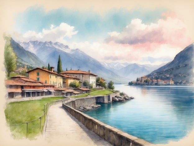 Sesto Calende: Der Treffpunkt von Fluss und See am Lago Maggiore