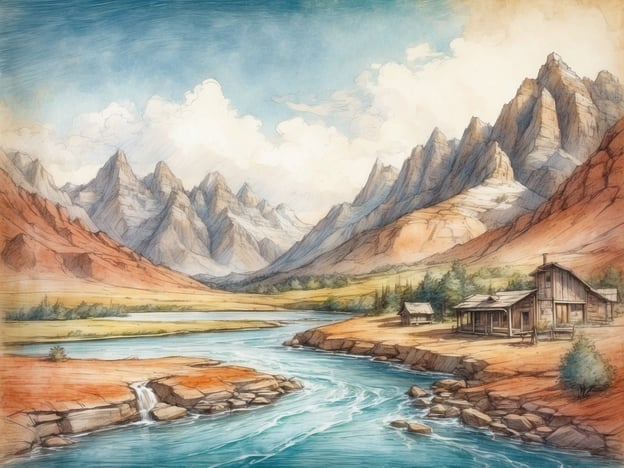 Auf dem Bild sind beeindruckende Berge, ein Fluss und einige kleine Hütten in einer malerischen Landschaft zu sehen. In Cannero Riviera könnten Besucher ähnliche Naturerlebnisse genießen.Hier sind einige Aktivitäten und Freizeitmöglichkeiten in Cannero Riviera:1. **Wandern**: Es gibt zahlreiche Wanderwege mit atemberaubenden Ausblicken auf den Lago Maggiore und die umliegenden Berge.2. **Schwimmen**: Der Lago Maggiore bietet ideale Plätze zum Schwimmen und Entspannen am Ufer.3. **Bootstouren**: Eine Bootsfahrt auf dem See ist eine hervorragende Möglichkeit, die Schönheit der Region zu erkunden.4. **Radfahren**: Die Umgebung lädt zu Fahrradtouren ein, sowohl am Seeufer als auch in den Bergen.5. **Besuch von historischen Stätten**: Die Region hat eine reiche Geschichte, die in den örtlichen Museen und alten Villen erkundet werden kann.Cannero Riviera bietet also eine Vielzahl an Freizeitmöglichkeiten in einer atemberaubenden Naturlandschaft.