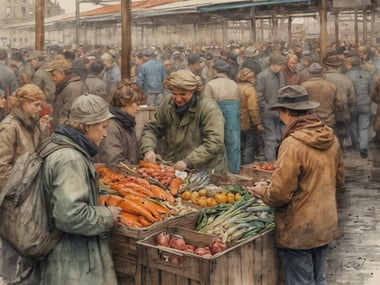 Ein Morgen am Hamburger Fischmarkt – Zwischen Tradition und Trubel