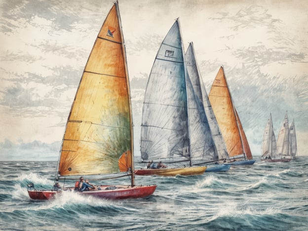 Auf dem Bild sind mehrere Segelboote zu sehen, die auf dem Wasser segeln. Es ist eine malerische Darstellung von Wassersport, die eine lebhafte Segelszene zeigt.
Hier sind einige Tipps für einen gelungenen Wassersporturlaub an der Nordsee:
1. **Passendes Wetter prüfen**: Achte auf die Wettervorhersage und die Gezeiten. Die Nordsee kann schnell wechselhaft sein, daher ist es wichtig, die Bedingungen im Voraus zu kennen.
2. **Sicherheit zuerst**: Trage immer eine Schwimmweste und stelle sicher, dass die gesamte Ausrüstung in gutem Zustand ist. Informiere dich über die Sicherheitsvorschriften.
3. **Geeignete Spots wählen**: Informiere dich über die besten Spots für Wassersportaktivitäten wie Segeln, Windsurfen oder Kitesurfen. Beliebte Orte an der Nordsee sind Sylt, Amrum und Cuxhaven.
4. **Kurse und Vermietung**: Wenn du Anfänger bist, suche nach Schulen oder Vermietungen, die Kurse für verschiedene Wassersportarten anbieten. So kannst du unter Anleitung das Segeln oder Windsurfen lernen.
5. **Verpflegung einplanen**: Packe Snacks und genügend Wasser ein, besonders wenn du den ganzen Tag auf dem Wasser bist. Es gibt oft Strandcafés, die auch eine gute Option für eine Pause sind.
6. **Erkundung der Umgebung**: Plane etwas Zeit ein, um die Küstenlandschaft und die umliegenden Dörfer zu erkunden. Oft gibt es schöne Rad- und Wanderwege.
7. **Sonnen- und Wetterschutz**: Vergiss nicht, dich einzucremen, auch wenn es bewölkt ist. Sonnenstrahlen können sich auf dem Wasser stärker anfühlen.
Mit diesen Tipps steht einem tollen Wassersporturlaub an der Nordsee nichts im Wege!
