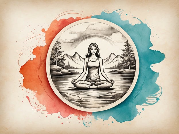 Auf dem Bild ist eine Person zu sehen, die in einer entspannten Sitzposition meditiert, umgeben von einer schönen Naturlandschaft mit Bergen und Bäumen. Diese Szene fördert Aktivitäten für Körper und Geist, wie:1. **Meditation**: Sie hilft, den Geist zu beruhigen und Stress abzubauen.2. **Achtsamkeit**: Durch das Konzentrieren auf den Moment wird das Bewusstsein für die eigenen Gefühle und Gedanken gestärkt.3. **Yoga**: Die Sitzhaltung ist typischerweise eine Yogaposition, die Flexibilität und körperliche Gesundheit fördert.4. **Naturverbundenheit**: Die Umgebung ermutigt dazu, Zeit in der Natur zu verbringen, was revitalisierend und heilend wirken kann.Diese Aktivitäten tragen dazu bei, das körperliche Wohlbefinden zu steigern und mentale Klarheit zu fördern.