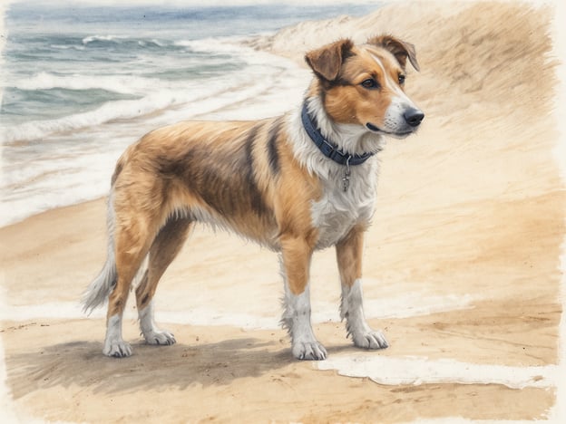 Auf dem Bild ist ein Hund zu sehen, der am Strand steht, mit dem Meer im Hintergrund. Wenn du mit deinem Hund an die Nord- oder Ostsee fahren möchtest, gibt es viele tolle Hundestrände.
Für die Nordsee sind der Hundestrand in St. Peter-Ording und der Strand in Sankt-Peter-Ording sehr beliebt. An der Ostsee könntest du zum Beispiel den Hundestrand in Kühlungsborn oder den Strand von Timmendorfer Strand besuchen. Diese Strände bieten großzügige Flächen für Hunde, um zu spielen und zu toben.