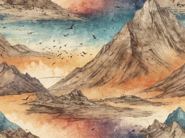 Auf dem Bild sind majestätische Berge in verschiedenen Farbnuancen zu sehen, die eine atemberaubende Landschaft darstellen. Für Naturliebhaber könnten folgende Aktivitäten ideal sein:
1. **Wandern**: Erkunde die Bergpfade und genieße die Aussicht.
2. **Vogelbeobachtung**: Nutze die Gelegenheit, die verschiedenen Vogelarten zu beobachten, die in dieser Region leben.
3. **Fotografie**: Halte die beeindruckende Landschaft und die faszinierenden Farben im Bild fest.
4. **Campen**: Verbringe eine Nacht unter dem Sternenhimmel und genieße die Ruhe der Natur.
5. **Klettern**: Herausforderung und Abenteuer in den Bergen suchen.
Solche Aktivitäten bieten die Möglichkeit, die Natur hautnah zu erleben und die Schönheit der Umgebung zu genießen.