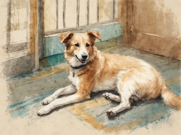 Auf dem Bild ist ein Hund zu sehen, der entspannt auf dem Boden liegt. Hier sind einige Tipps für einen entspannten Urlaub mit deinem Hund:
1. **Hundfreundliche Unterkünfte**: Achte darauf, dass die Unterkunft hundefreundlich ist und ausreichend Platz für deinen Vierbeiner bietet.
2. **Routinen beibehalten**: Halte die Fütterungs- und Gassigehverhalten so konstant wie möglich, um deinem Hund Sicherheit zu geben.
3. **Aktivitäten planen**: Suche nach hundefreundlichen Stränden, Wanderwegen oder Parks, in denen dein Hund sich austoben kann.
4. **Wasser und Futter mitnehmen**: Stelle sicher, dass du genügend Wasser und Futter für deinen Hund dabeihast, besonders bei längeren Ausflügen.
5. **Entspannungsecken schaffen**: Richte einen gemütlichen Platz für deinen Hund ein, wo er sich zurückziehen und entspannen kann.
6. **Tierarztinformationen**: Informiere dich über nahegelegene Tierarztpraxen für den Fall, dass dein Hund Hilfe benötigt.
Viel Spaß beim Urlaub mit deinem Hund!