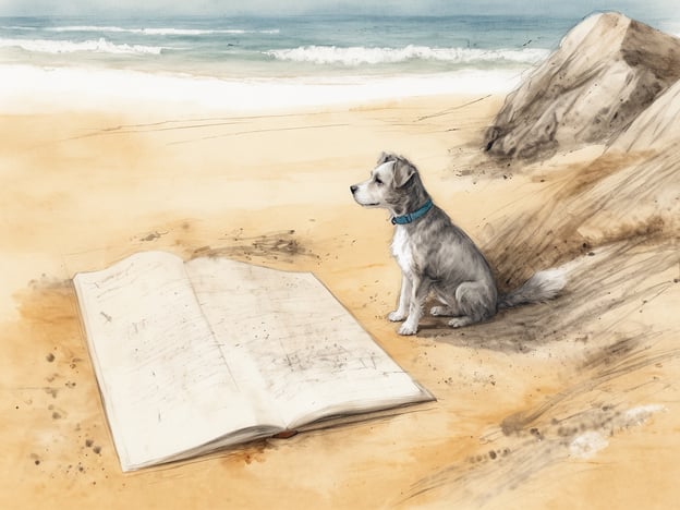 Auf dem Bild ist ein Hund zu sehen, der an einem Strand sitzt, neben einem geöffneten Buch. Der Strand wirkt ruhig, mit sanften Wellen und einem malerischen Hintergrund.
Wenn du mit deinem Hund an geheimen Stränden in Portugal oder Frankreich entspannen möchtest, gibt es einige beeindruckende Orte:
1. **Praia da Ursa, Portugal**: Dieser versteckte Strand in der Nähe von Sintra ist berühmt für seine dramatische Landschaft und bietet viel Platz für Hunde.
2. **Plage de la Pointe d'Agriates, Korsika**: Ein abgelegener Strand, der nur zu Fuß oder mit dem Boot erreichbar ist. Hier können Hunde frei laufen und die Natur genießen.
3. **Praia do Amado, Portugal**: Bekannt als Hundestrand mit viel Platz für Aktivitäten, bietet dieser Strand schöne Wellen und eine atemberaubende Küstenlinie.
Diese Strände sind ideal für einen entspannten Tag mit deinem vierbeinigen Freund!