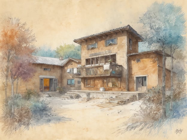 Auf dem Bild ist ein malerisches, rustikales Haus in einer ruhigen Umgebung zu sehen. Es erinnert an ländliche Architekturen und eine entspannte Atmosphäre.
Für eine ruhige Silvesterfeier könnten folgende alternative Reiseziele in Betracht gezogen werden:
1. **Schwarzwald, Deutschland** - Ein idyllisches Gebiet mit wunderschönen Wäldern und kleinen Dörfern, ideal für Ruhe und Erholung.
2. **Toskana, Italien** - Sanfte Hügel, Weinberge und abgeschiedene Landhäuser bieten den perfekten Rahmen für eine beschauliche Feier.
3. **Norwegische Fjorde** - Atemberaubende Natur, spektakuläre Landschaften und ruhige Abende am Wasser laden zu entspannenden Silvesterfeiern ein.
4. **Schottische Highlands** - Die unberührte Natur und das traditionelle ländliche Leben schaffen eine friedliche Kulisse.
5. **Santorin, Griechenland** (außerhalb der Hauptsaison) - Die ruhigen weißen Dörfer und atemberaubenden Ausblicke sind ideal für eine stille Feier.
Diese Orte bieten eine entspannte Atmosphäre, weit weg von festlichen Großveranstaltungen und Lärm.