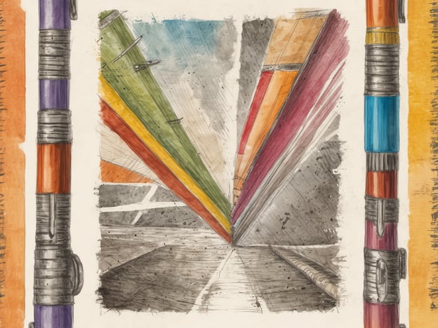 Auf dem Bild scheint eine künstlerische Darstellung zu sein, die möglicherweise verschiedene Linien und Farben kombiniert. Auch wenn ich das Bild nicht im Detail erkannter kann, möchte ich einige Tipps für allein reisende Silvesterurlauber geben:
1. **Planung im Voraus:** Überlege dir, wo du Silvester verbringen möchtest, und buche Unterkünfte und Events frühzeitig, um Enttäuschungen zu vermeiden.
2. **Veranstaltungen recherchieren:** Informiere dich über lokale Feierlichkeiten und Veranstaltungen, die für Alleinreisende geeignet sind. Oft gibt es spezielle Partys oder öffentliche Events.
3. **Sicherheit an erster Stelle:** Achte darauf, deine Wertsachen sicher zu verstauen und bleibe in gut beleuchteten, belebten Bereichen.
4. **Neue Leute kennenlernen:** Nutze soziale Plattformen oder Apps, um andere Reisende zu treffen und vielleicht sogar gemeinsam die Feierlichkeiten zu erleben.
5. **Genieße die Freiheit:** Alleine zu reisen bedeutet auch, dass du deinen eigenen Zeitplan bestimmen kannst. Nutze die Gelegenheit, um Dinge zu tun, die dir wirklich Spaß machen.
6. **Überprüfe lokale Traditionen:** Verschaffe dir einen Überblick über die lokalen Silvestertraditionen, um das Beste aus deinem Aufenthalt herauszuholen.
Ich wünsche dir eine fantastische Zeit an Silvester!