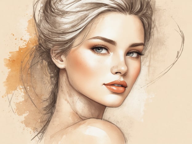 Auf dem Bild ist eine künstlerische Darstellung eines Gesichts zu sehen, das strahlende Haut und ansprechende Gesichtszüge zeigt. Hier sind vier Beauty-Behandlungen für strahlende Haut:1. **Mikrodermabrasion**: Diese Behandlung entfernt abgestorbene Hautzellen und fördert die Zellregeneration, wodurch die Haut frischer und strahlender aussieht.2. **Gesichtspeelings**: Regelmäßige Peelings entfernen Unreinheiten und sorgen für einen gleichmäßigen Hautton. Chemische Peelings mit Alpha- oder Beta-Hydroxysäuren können besonders effektiv sein.3. **Hydratation**: Feuchtigkeitsmasken und Seren mit Hyaluronsäure spenden der Haut intensives Wasser und verleihen ihr ein pralles, strahlendes Aussehen.4. **Gesichtsmassagen**: Diese fördern die Durchblutung und entspannen die Gesichtsmuskulatur, was zu einem gesünderen und leuchtenderen Teint führt.