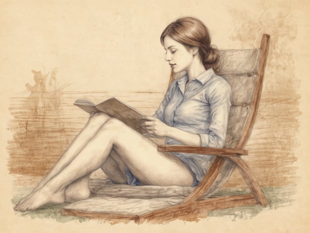 Auf dem Bild ist eine Frau zu sehen, die entspannt in einem Stuhl sitzt und ein Buch liest. Diese Szenerie verkörpert ein Gefühl von Ruhe und innerem Frieden, was für Paare von großer Bedeutung ist. Wellness für Paare bietet die Möglichkeit, gemeinsam Zeit zu verbringen, sich zu entspannen und die Bindung zu stärken.
Gemeinsame Wellness-Aktivitäten, wie das Lesen eines Buches oder einfach nur das stille Zusammensein, tragen zur Förderung der Kommunikation und des emotionalen Wohlbefindens bei. Solche Momente ermöglichen es den Partnern, im hektischen Alltag eine Auszeit zu finden und ihre Beziehung zu vertiefen.
