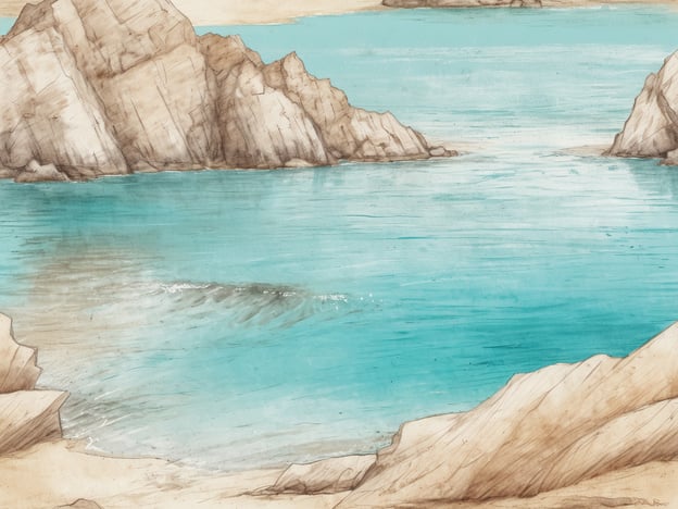 Auf dem Bild sind die wunderschönen Buchten von Cala d'Or zu sehen. Die sanften, türkisfarbenen Gewässer sind von malerischen Felsen umgeben, die harmonisch in die Küstenlandschaft eingebettet sind. Die ruhigen Wellen und die sanfte Farbgebung schaffen eine entspannende Atmosphäre, die dazu einlädt, die natürliche Schönheit dieser Region zu erkunden.
