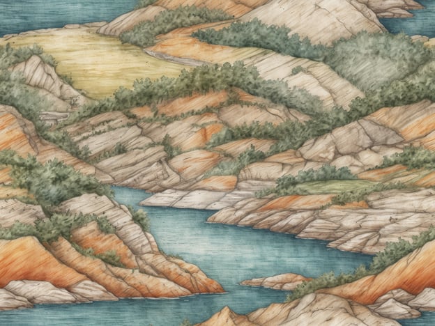 Auf dem Bild ist eine idyllische Landschaft mit Felsen, Wasser und grünen Hügeln zu sehen, die an die Umgebung von Port d'es Canonge erinnert. In dieser Region könnte man Aktivitäten wie Wandern entlang der Küste genießen, schwimmen in den klaren Buchten oder die atemberaubende Aussicht beim Radfahren auf den umliegenden Wegen erleben. Auch das Erkunden der typischen mediterranen Flora und Fauna oder das Entspannen am Strand wäre möglich. Die ruhige Atmosphäre lädt dazu ein, die Natur zu genießen und die Aussicht auf das Meer zu bewundern.