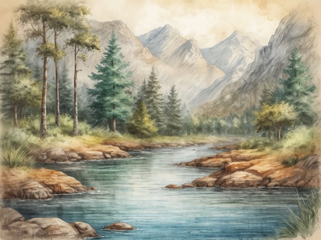 Auf dem Bild ist eine friedliche Landschaft mit einem klaren Fluss, umgeben von Bäumen und Bergen zu sehen. Diese harmonische Naturszenerie spiegelt wider, warum Belgien ein ideales Ziel für Naturliebhaber ist.Belgien bietet eine vielfältige Landschaft, darunter fließende Wasser, Wälder und Hügel. Die Ardennen sind bekannt für ihre atemberaubende Natur und zahlreiche Wanderwege, die es ermöglichen, die natürliche Schönheit hautnah zu erleben. Zudem gibt es viele Naturschutzgebiete, in denen Besucher die Artenvielfalt und die Ruhe der Natur genießen können. Die Kombination aus malerischen Dörfern, historischen Städten und unberührter Natur macht Belgien zu einem perfekten Ort für Erholung und Abenteuer in der Natur.