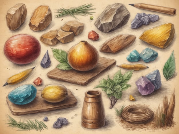 Auf dem Bild sind verschiedene Gegenstände und Materialien zu sehen, darunter Steine, bunte Eier, Holzstücke und eine kleine Tontasse. Das Bild vermittelt eine natürliche und rustikale Ästhetik, die an eine Entdeckungstour in der Natur erinnert.Wenn man Belgien abseits der ausgetretenen Pfade entdecken möchte, könnten solche Elemente symbolisch für die Erkundung der versteckten Schönheiten des Landes stehen, wie versteckte Wälder, lokale Kunsthandwerke oder die reichen Ressourcen der Natur, die oft übersehen werden. Man könnte kleine, versteckte Dörfer, malerische Landschaften oder handwerkliche Märkte besuchen, um die Vielfalt und den Charme Belgiens zu erleben.