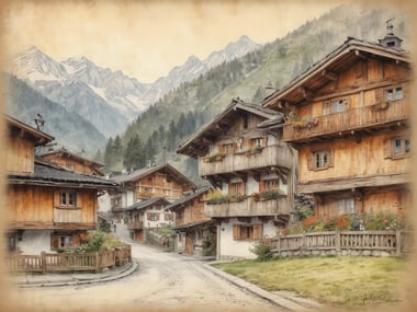 Alpbach: Charmantes Dorf mit traditionellem Flair