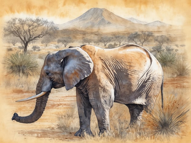 Auf dem Bild ist ein Elefant in einer savannenartigen Landschaft zu sehen, umgeben von wenigen Bäumen und Gras. Wenn du den Krüger-Nationalpark besuchst, hier sind einige Tipps:1. **Safari-Touren**: Mache eine geführte Safari, um die Tierwelt hautnah zu beobachten. Die besten Zeiten sind morgens und abends.2. **Übernachtungsmöglichkeiten**: Übernachte in einer der Lodges oder Camps, um die nächtlichen Geräusche der Wildnis zu erleben.3. **Wanderungen und geführte Touren**: Nimm an geführten Fußsafaris teil, um mehr über die Flora und Fauna zu lernen.4. **Wildtierbeobachtungen**: Halte Ausschau nach den "Big Five" (Löwe, Leopard, Elefant, Nashorn und Büffel) sowie anderen Tieren.5. **Respektiere die Natur**: Verhalte dich rücksichtsvoll gegenüber der Tierwelt und halte ausreichend Abstand.Viel Spaß beim Entdecken des Krüger-Nationalparks!