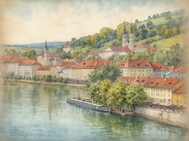 Tulln an der Donau: Blumenstadt mit Donauflair