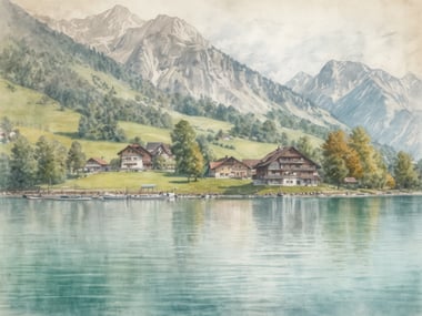 Attersee: Malerische Ansichten und kristallklares Wasser