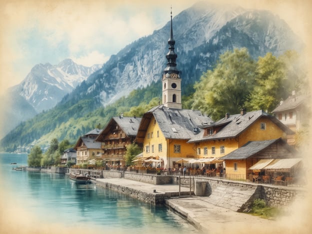 St. Gilgen: Charmantes Dorf am Wolfgangsee