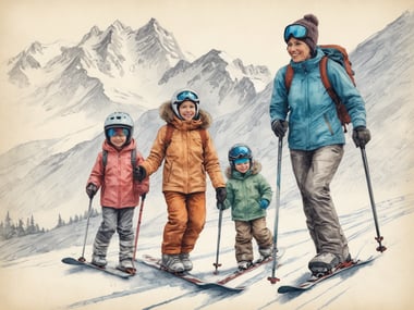 Brandnertal: Familienfreundliches Skifahren in idyllischer Umgebung
