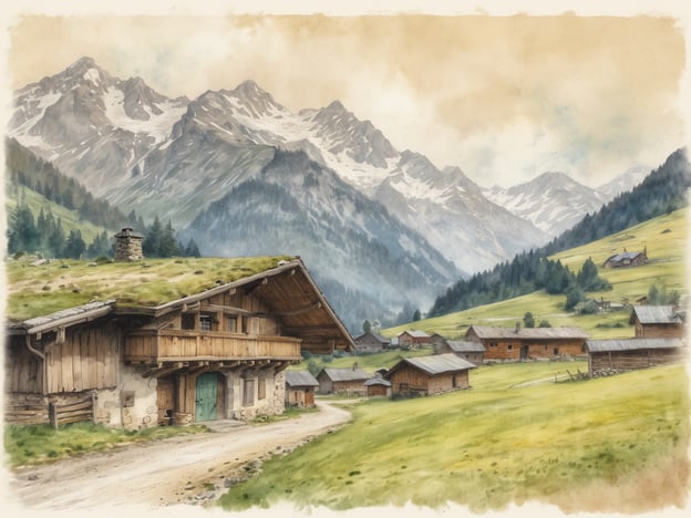 Schruns: Tradition trifft Moderne in der Montafoner Kulturlandschaft