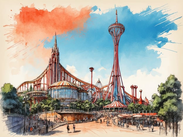Parque de Atracciones Tibidabo - Spanien