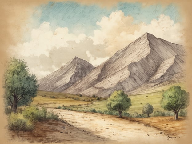 Auf dem Bild ist eine malerische Landschaft mit Bergen und Bäumen zu sehen, dargestellt in einem kunstvollen, handgezeichneten Stil. Die sanften Hügel und der klare Himmel verleihen dem Bild eine friedliche Stimmung.Das **Avani+ Koh Lanta Resort** liegt in Thailand und ist bekannt für seine traumhaften Strände und die atemberaubende Natur. Es bietet luxuriöse Unterkünfte, zahlreiche Freizeitmöglichkeiten und erstklassige Annehmlichkeiten. Gäste können in eleganten Villen und Suiten wohnen, die oft einen Blick auf das Meer bieten. Das Resort legt großen Wert auf Wellness, kulinarische Erlebnisse und Aktivitäten wie Schnorcheln und Tauchen. Ideal für Erholungssuchende und Abenteuerliebhaber.