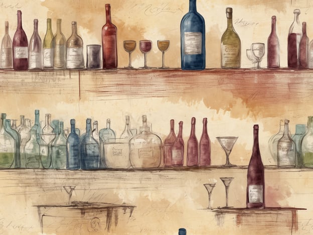 Auf dem Bild sind verschiedene Flaschen und Gläser dargestellt, die zusammen eine Bar oder eine Weinstube darstellen könnten. In Jennersdorf, einer Stadt in Österreich, gibt es einige kulturelle Highlights, die mit Wein und Gastfreundschaft verbunden sind.Eine Besonderheit ist die Weinregion, die rund um Jennersdorf bekannt ist. Die Region bietet zahlreiche Weinfeste und Verkostungen, wo Besucher lokale Weine probieren können. Auch die traditionellen Heurigen, in denen junger Wein serviert wird, sind ein wichtiger Bestandteil der lokalen Kultur.Zudem könnte das Bild an die gesellige Atmosphäre dieser Orte erinnern, wo man gute Gespräche bei einem Glas Wein oder einem Cocktail genießen kann.