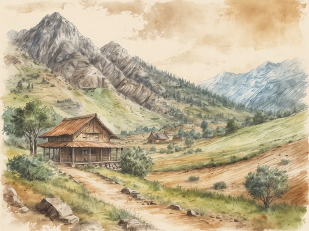 Auf dem Bild ist eine idyllische Landschaft mit einem traditionellen Holzhaus und Bergen im Hintergrund zu sehen. Abseits der Piste könnten in einer solchen Umgebung zahlreiche Freizeitaktivitäten unternommen werden, wie zum Beispiel:- **Wandern:** Die angrenzenden Berge und Wiesen bieten tolle Wandermöglichkeiten.- **Radfahren:** Mountainbiking könnte auf den Wegen in der Umgebung Spaß machen.- **Picknicken:** Die malerische Kulisse lädt dazu ein, eine Pause im Freien zu genießen.- **Naturbeobachtung:** Die Landschaft ist ideal, um Flora und Fauna zu erkunden und zu beobachten.- **Fotografie:** Solch eine schöne Szenerie eignet sich hervorragend für Fotos.Diese Aktivitäten fördern die Erholung und die Verbindung zur Natur.