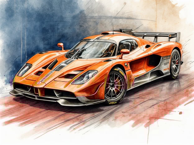 Auf dem Bild ist ein kunstvoll gestalteter Sportwagen zu sehen, der wahrscheinlich einen Ferrari darstellt, symbolisch für die Renntradition und die Ingenieurskunst der Marke. Ferrari, gegründet von Enzo Ferrari, ist bekannt für seine leistungsstarken Autos und Erfolge in der Formel 1.
In Ferrari Land, einem Themenpark in Spanien, wird die Faszination für die Marke lebendig. Besucher können aufregende Fahrgeschäfte erleben, die die Geschwindigkeit und den Nervenkitzel des Rennsports widerspiegeln. Der Park thematisiert nicht nur die Autos, sondern auch die reiche Geschichte von Ferrari, von den ikonischen Modellen bis hin zu den legendären Rennsiegen.
Das Bild fängt die Eleganz und Dynamik der Marke ein, die in Ferrari Land zum Leben erweckt wird.