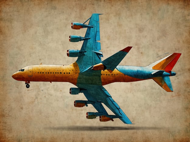 Auf dem Bild ist ein Flugzeug zu sehen, das in einer künstlerischen Darstellung mit bunten Farben gestaltet ist.Wenn du nach günstigen Flügen suchst, hier sind einige Insider-Tipps und Tricks:1. **Flexibilität bei Terminen**: Flüge unter der Woche, insbesondere dienstags und mittwochs, sind oft günstiger. Verwende Preissuchmaschinen, um die besten Preise zu vergleichen.2. **Früh buchen**: In der Regel sind Flüge günstiger, wenn man sie Monate im Voraus bucht. Achte jedoch auch auf Last-Minute-Angebote.3. **Flughäfen vergleichen**: Prüfe verschiedene Flughäfen in deiner Nähe. Manchmal kann es günstiger sein, ein wenig weiter zu reisen.4. **Newsletter abonnieren**: Viele Fluggesellschaften versenden Sonderangebote und Rabatte per E-Mail.5. **Incognito-Modus verwenden**: Bei der Suche nach Flügen kannst du den Inkognito-Modus deines Browsers verwenden, um Preisänderungen zu vermeiden.6. **Treueprogramme nutzen**: Melde dich für Vielfliegerprogramme an, um Punkte zu sammeln, die für zukünftige Flüge eingelöst werden können.7. **Fluggesellschaften direkt vergleichen**: Nutze nicht nur Metasuchen, sondern schaue auch direkt auf den Webseiten der Fluggesellschaften nach Sonderangeboten.Viel Erfolg bei der Flugsuche!