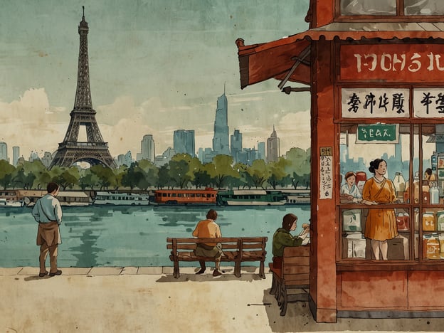 Auf dem Bild ist eine malerische Darstellung der Seine mit dem Eiffelturm im Hintergrund zu sehen, sowie eine Verkaufsbude und Menschen, die am Ufer sitzen und flanieren.Bezüglich der Impfungen, die du vor deiner Reise in Betracht ziehen solltest, wären folgende wichtig:1. **Tetanus**: Alle Reisenden sollten sicherstellen, dass sie ihres aktualisiert haben.2. **Masern, Mumps, Röteln (MMR)**: Insbesondere für Reisende, die nicht vollständig geimpft sind.3. **Hepatitis A**: Empfohlen für alle Reisenden.4. **Hepatitis B**: Empfehlenswert, besonders wenn du engen Kontakt mit der lokalen Bevölkerung hast.5. **Typhus**: Kann sinnvoll sein, je nach deinen Reiseplänen.Es ist immer ratsam, sich vor einer Reise mit einem Arzt zu beraten, um individuelle Impfempfehlungen zu erhalten.