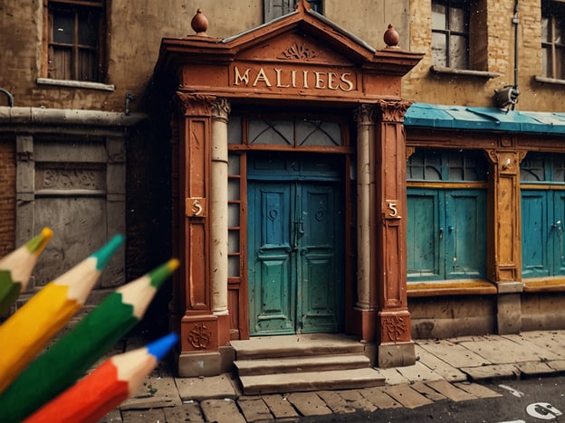 Auf dem Bild ist eine detailreiche Darstellungen eines historischen Gebäudes mit einer bunten Eingangstür und zweifarbigen Fenstern zu sehen. Die Fassade ist kunstvoll gestaltet und vermittelt einen nostalgischen Eindruck.
Es lohnt sich, Reiseblogs zu folgen, da sie inspirierende Einblicke in verschiedene Kulturen und Landschaften bieten. Man erhält nützliche Tipps zu Reisezielen, die man vielleicht noch nicht in Betracht gezogen hat, und sieht oft abwechslungsreiche Bilder, die die Schönheit und Vielfalt der Welt zeigen. Solche Blogs können auch persönliche Erfahrungen und Geschichten teilen, die eine tiefere Verbindung zu den bereisten Orten herstellen. So kann man seine eigene Reiselust wecken und sich auf zukünftige Abenteuer vorbereiten!