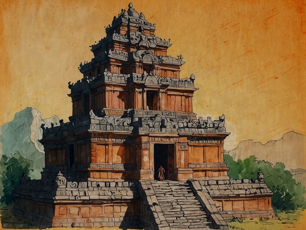 Auf dem Bild ist ein eindrucksvoller, geometrisch gestalteter Tempel zu sehen, der sowohl architektonische Schönheit als auch kulturelle Tiefe verkörpert. Solche Bauwerke sind oft sowohl spirituelle als auch kulturelle Zentren, die eine Vielzahl von religiösen Praktiken und Traditionen repräsentieren.Der Tempel könnte Teil eines größeren kulturellen Erbes sein, in dem unterschiedliche Glaubensrichtungen und Praktiken zusammenfließen. Dies spiegelt die spirituelle Vielfalt wider, die in vielen Gesellschaften zu finden ist, in denen Menschen ihre Religionen und kulturellen Identitäten zelebrieren.Im Kontext der spirituellen Erfahrungen bieten solche Tempel einen Raum für Meditation, Rituale und Gemeinschaft. Sie sind Orte, an denen Individuen in Kontakt mit dem Göttlichen treten, ihre innere Ruhe suchen und sich mit ihrem kulturellen Erbe verbinden können. Solche Erfahrungen fördern nicht nur das persönliche Wachstum, sondern auch das Verständnis und die Wertschätzung der kulturellen Vielfalt, die die Menschheit bereichert.